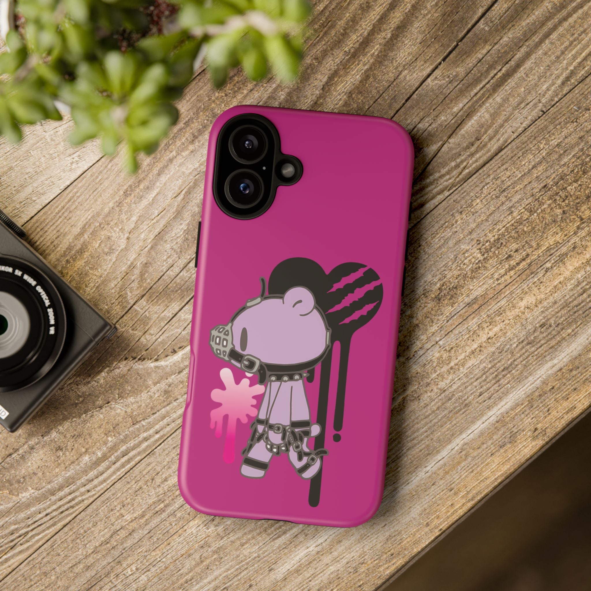 Gloomy Bear x DEDGRL6 "Jelly Heart" Tough Cases